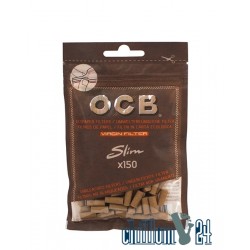 OCB Eco Unbleached Slim Filter 150 Stk.
