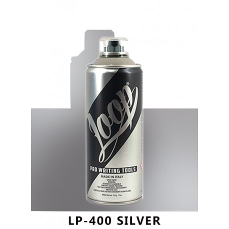 Loop Metallic Colors 400 ml Cans LP-400 SILVER