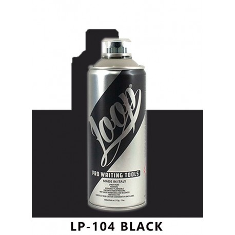 Loop Colors 400 ml Cans LP-104 BLACK 