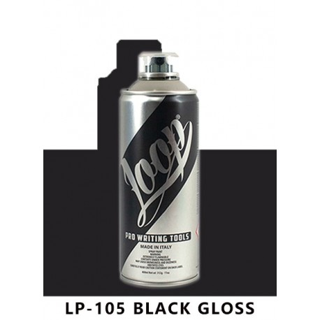 Loop Colors 400 ml Cans LP-105 BLACK GLOSS