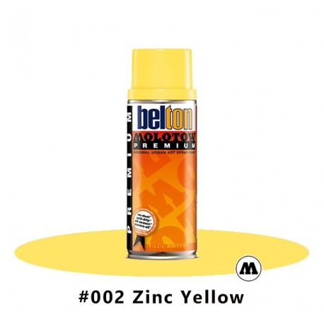 MOLOTOW Premium 400 ml #002 Zinc Yellow