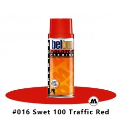 MOLOTOW Premium 400 ml #015 SWET 100 Traffic Red 