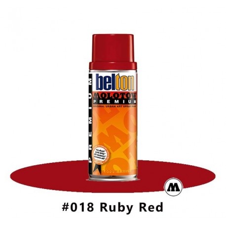 MOLOTOW Premium 400 ml #018 Ruby Red / Rubinrot