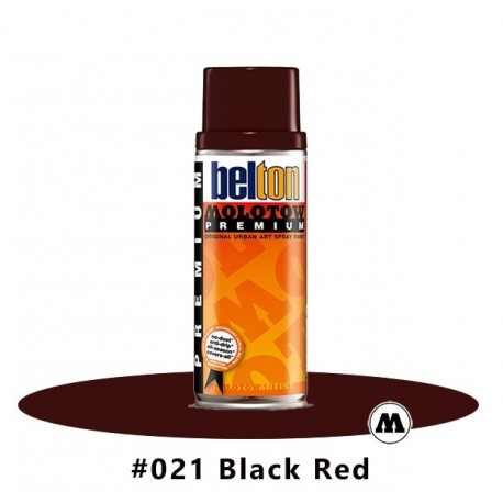 MOLOTOW Premium 400 ml #021 GESER Black Red