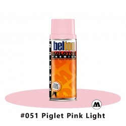 MOLOTOW Premium 400 ml #051 Piglet Pink Light / Schweinchenrosa hell