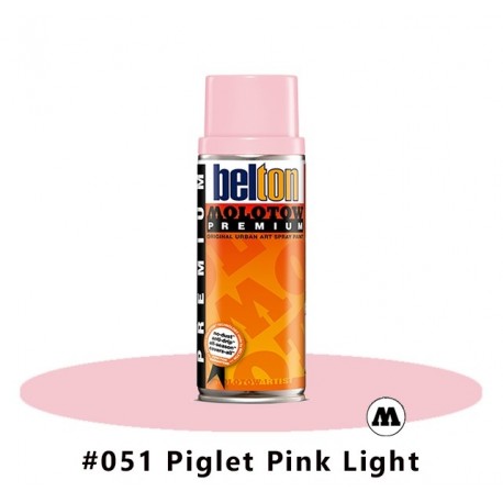 MOLOTOW Premium 400 ml #051 Piglet Pink Light / Schweinchenrosa hell