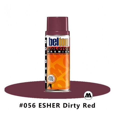 MOLOTOW Premium 400 ml #056 ESHER Dirty Red / Purple dunkel
