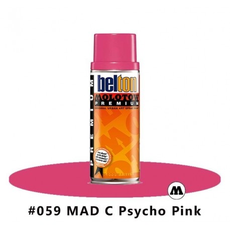 MOLOTOW Premium 400 ml #059 MAD C Psycho Pink