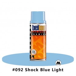 MOLOTOW Premium 400 ml #092 Shock Blue Light