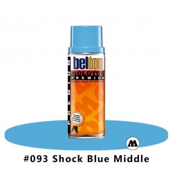 MOLOTOW Premium 400 ml #093 Shock Blue Middle