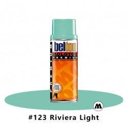 MOLOTOW Premium 400 ml #123 Riviera Light / Blaugrün hell