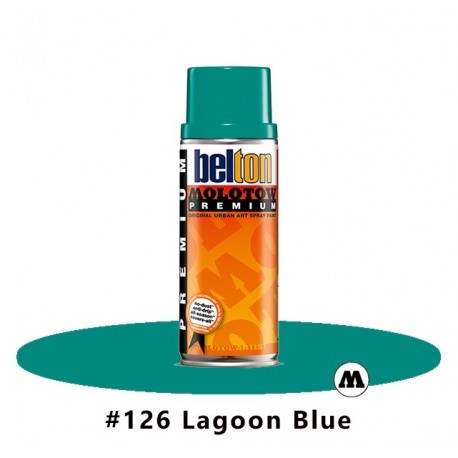 MOLOTOW Premium 400 ml #126 Lagoon Blue / Blaugrün hell