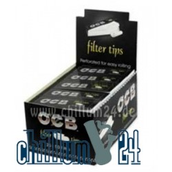 Box 25x OCB Filtertips Perforiert 50 Blatt