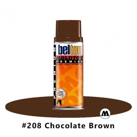 MOLOTOW Premium 400 ml #208 Chocolate Brown