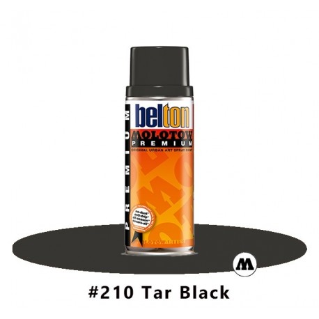 MOLOTOW Premium 400 ml #210 Tar Black