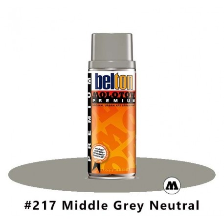 MOLOTOW Premium 400 ml #217 CAPARSO Middle Grey Neutral