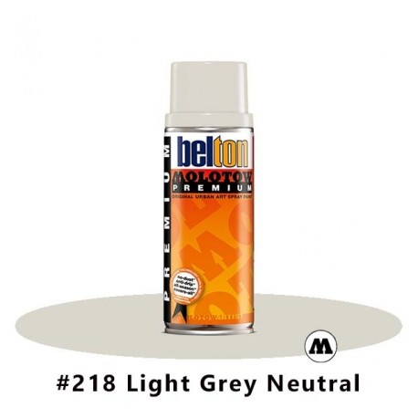 MOLOTOW Premium 400 ml #218 Light Grey Neutral