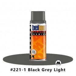 MOLOTOW Premium 400 ml #221-1 Black Grey Light
