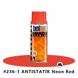 MOLOTOW Premium 400 ml 236-1 ANTISTATIK Neon Red