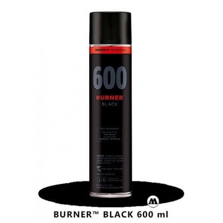 MOLOTOW Burner 600ml Black Matt