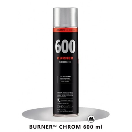 MOLOTOW Burner 600ml Chrome High Gloss