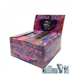 Box mit 26x Jimi Hendrix Purple Haze King Size Slim mit Tips