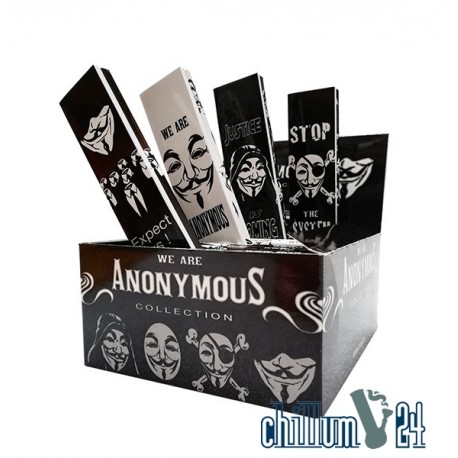 Box mit 26x Anonymous KSS Paper mit Tips 