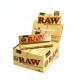 Box 24x Raw Connoisseur KS Slim Papier + Filtertips 
