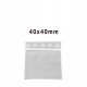 Box 20x Baggies Blanko 40x40x0,05 mm ca. 100 Stück
