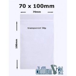 Baggies Blanko 70x100 mm