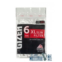 Gizeh XL Slim Eindrehfilter 6 mm 100 Stk.