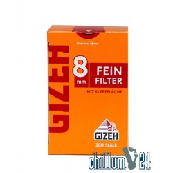 Gizeh Feinfilter 8 mm 100 Stk.