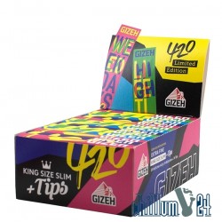 Gizeh King Size Slim 420 Limited Edition inkl. Tips