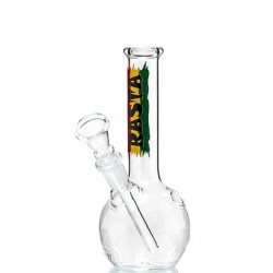 Rasta 14.5 Flag Glass Bong 16cm