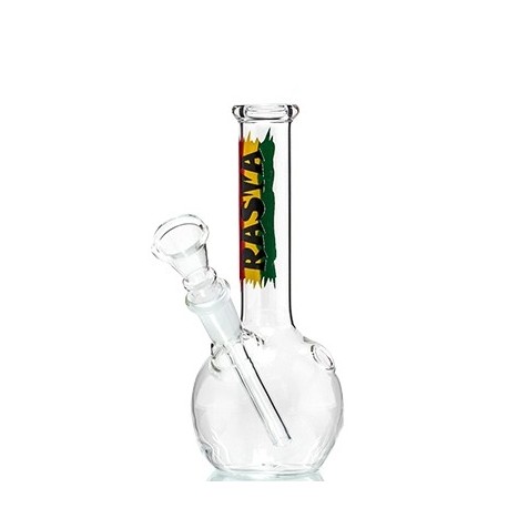 Rasta 14.5 Flag Glass Bong 16cm