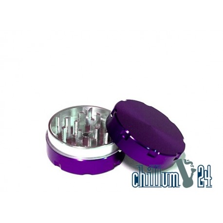 Alu-Grinder 40mm 2-Teilig Purple