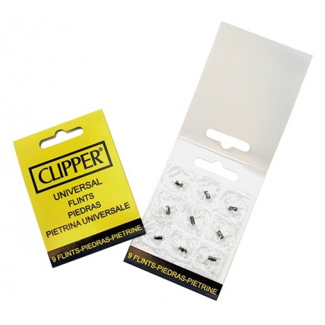 CLIPPER Feuersteine 9er Pack