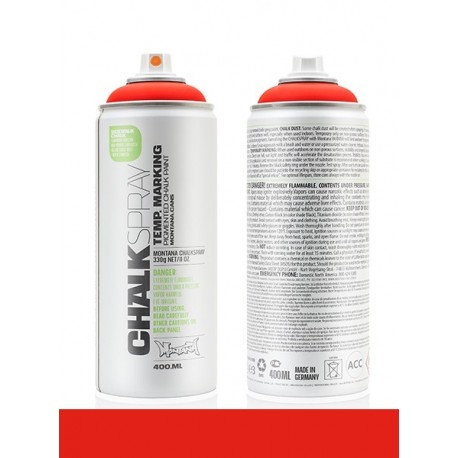 Montana 400ml Chalkspray CH3000 Red