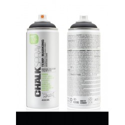 Montana 400ml Chalkspray CH9000 Black