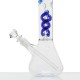 Amsterdam Glass Bong 18.8-14.5 Beaker Spiral-Perc Ice 36 cm Blue
