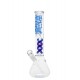 Amsterdam Glass Bong 18.8-14.5 Beaker Spiral-Perc Ice 36 cm Blue