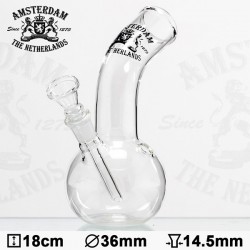 Amsterdam Glasbong 14.5 Bubble 18 cm