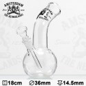 Amsterdam Glasbong 14.5 Bubble 18 cm