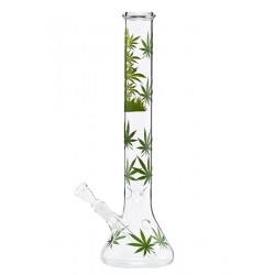 Leaf Jhari Beaker Glasbong 18.8 Green Ice