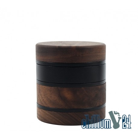 Super Heroes Holz-Metall Grinder 4-teilig Silver 62 mm