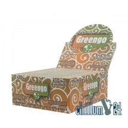 Box mit 50x Greengo King Size Extra Slim Paper Unbleached