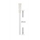 Chillum Glas-Schliffadapter 14.5 auf 14.5 Länge 9 - 25 cm