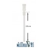 Chillum Glas-Schliffadapter 14.5 auf 14.5 Länge 9 - 25 cm