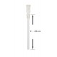 Chillum Glas-Schliffadapter 14.5 auf 14.5 Länge 9 - 25 cm