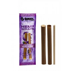 G-Rollz 2 Stk. Organic Hemp Wraps Purple Grape